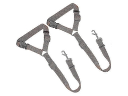 Cinto de Segurança Ajustável para Cães em Carro com Protetor Elástico, Animais Estimação, Arnês Cães. GOKOCO