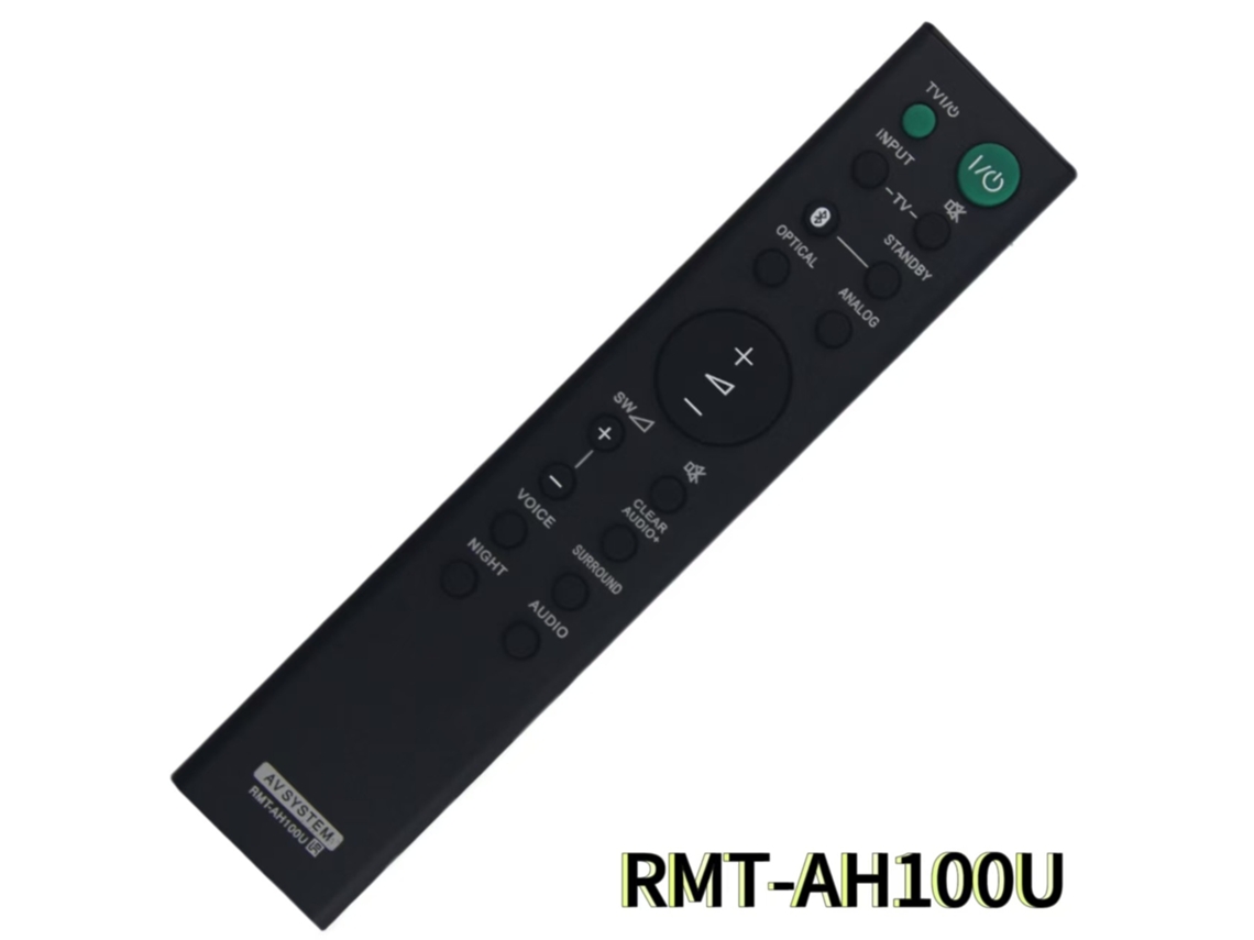 Compatível Com O Comando Remoto Para Sistemas De Áudio Da Sony Rmt-ah100u
