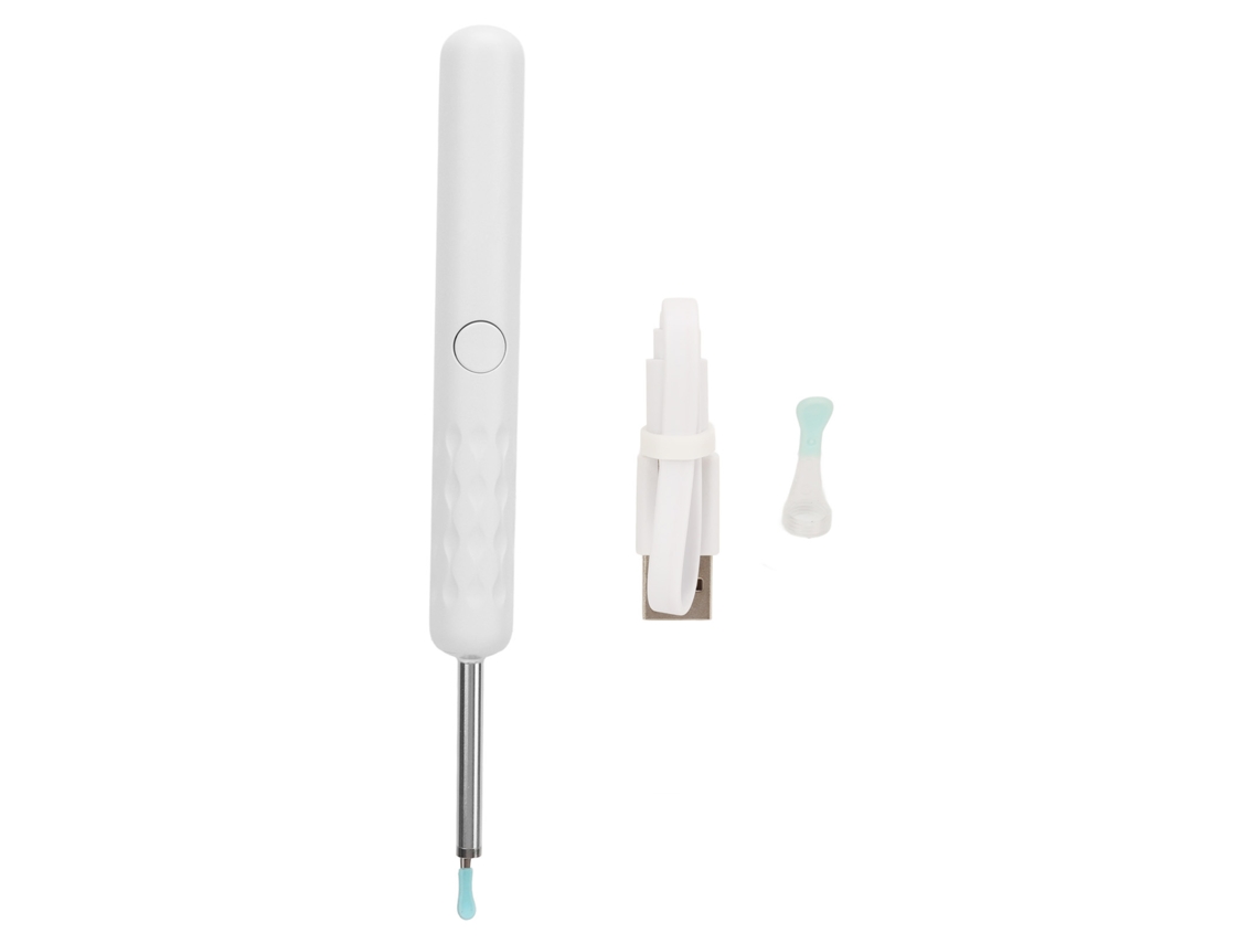 Ferramenta De Limpeza De Ouvidos Sem Fio Com Câmera 1080p Hd, 6 Lâmpadas Led, Impermeável E Segura