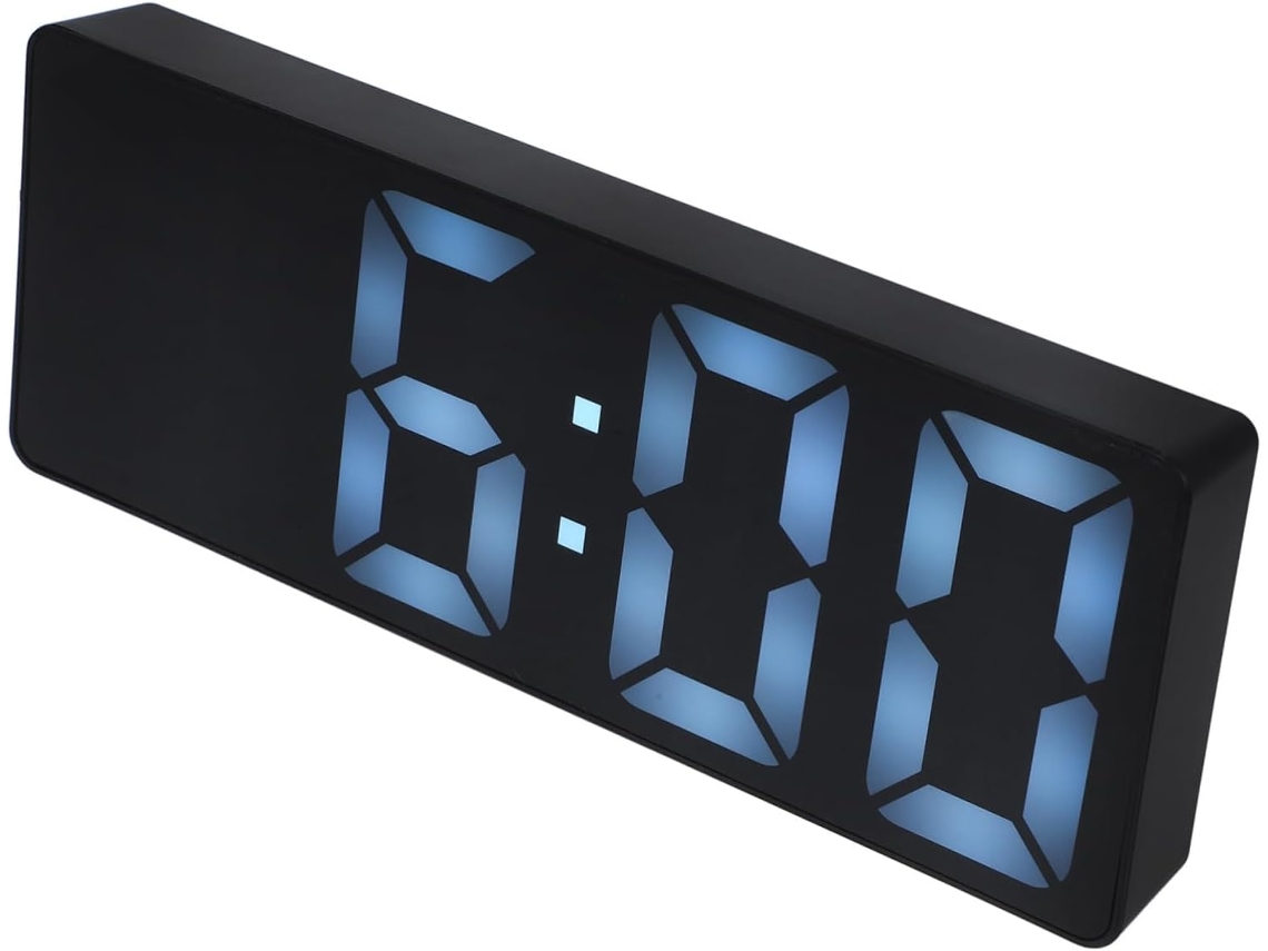 Despertador Digital Led Com Visor Grande, Relógio Eletrônico Multifuncional Para Quarto, Escritório E Sala De Estar, Gokoco