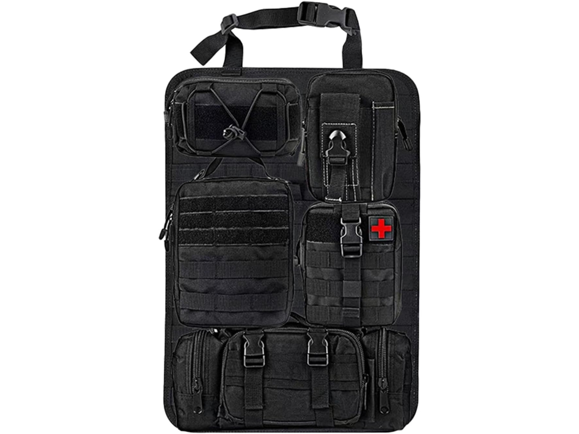 Bolsa de Teto Impermeável, Bagageiro Grande com Spoiler Aerodinâmico, Tecido para Porta malas de Carro. SFUSHOS