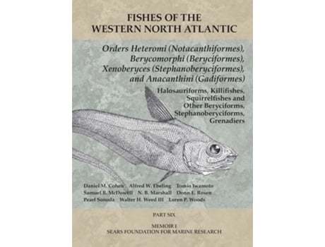 Livro Orders Heteromi , Berycomorphi , Xenoberyces , Anacanthini De Daniel M Cohen, Alfred W Ebeling Et Al. (inglês)