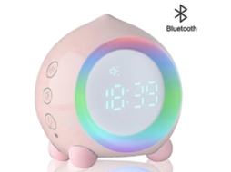 Despertador Digital Para Quarto De Meninas E Meninos, Cama Em Formato De Pêssego, Nascer Do Sol Aquaforge