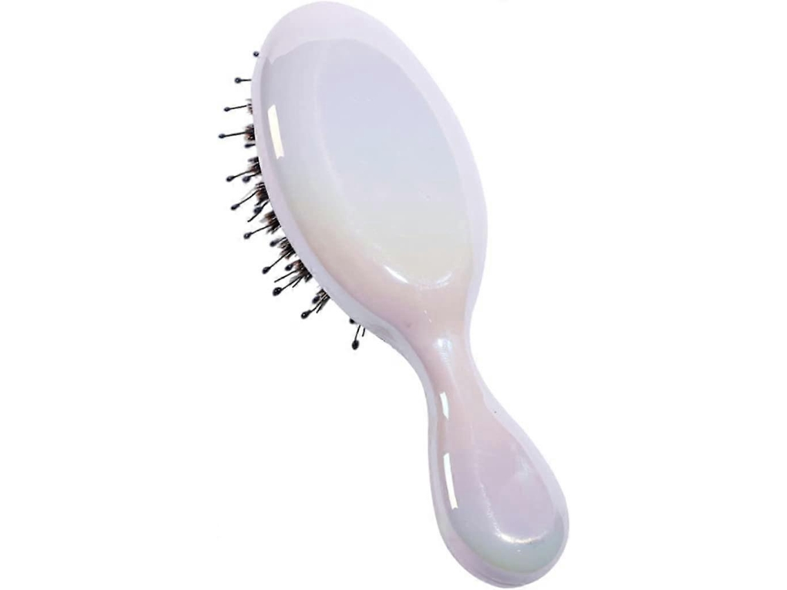 Pente De Cabeleireiro Com Cerdas De Javali, Escova De Cabelo Portátil, Xampu, Massagem, Cuidados Com Os Cabelos, Pente Branco Jinyubo Store
