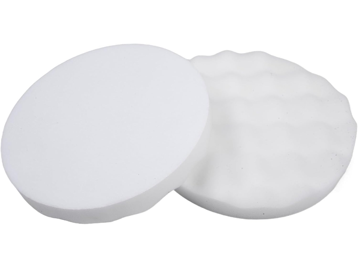 2 Boinas De Espuma 20 Cm (8 Polegadas) Para Polimento Mecânico,