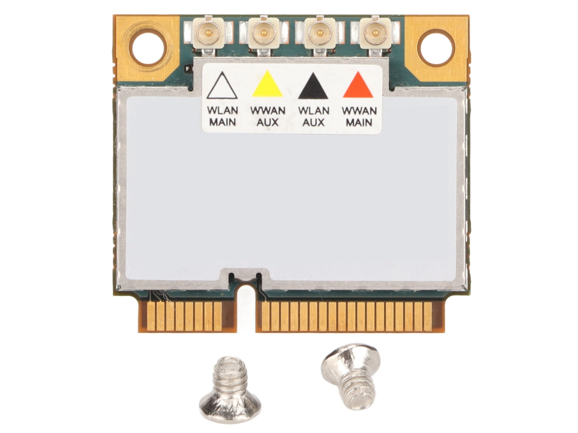 Placa De Rede Sem Fio Mini Pci-e 3g Acessório De Placa Wifi Para Laptop E Computador Desktop