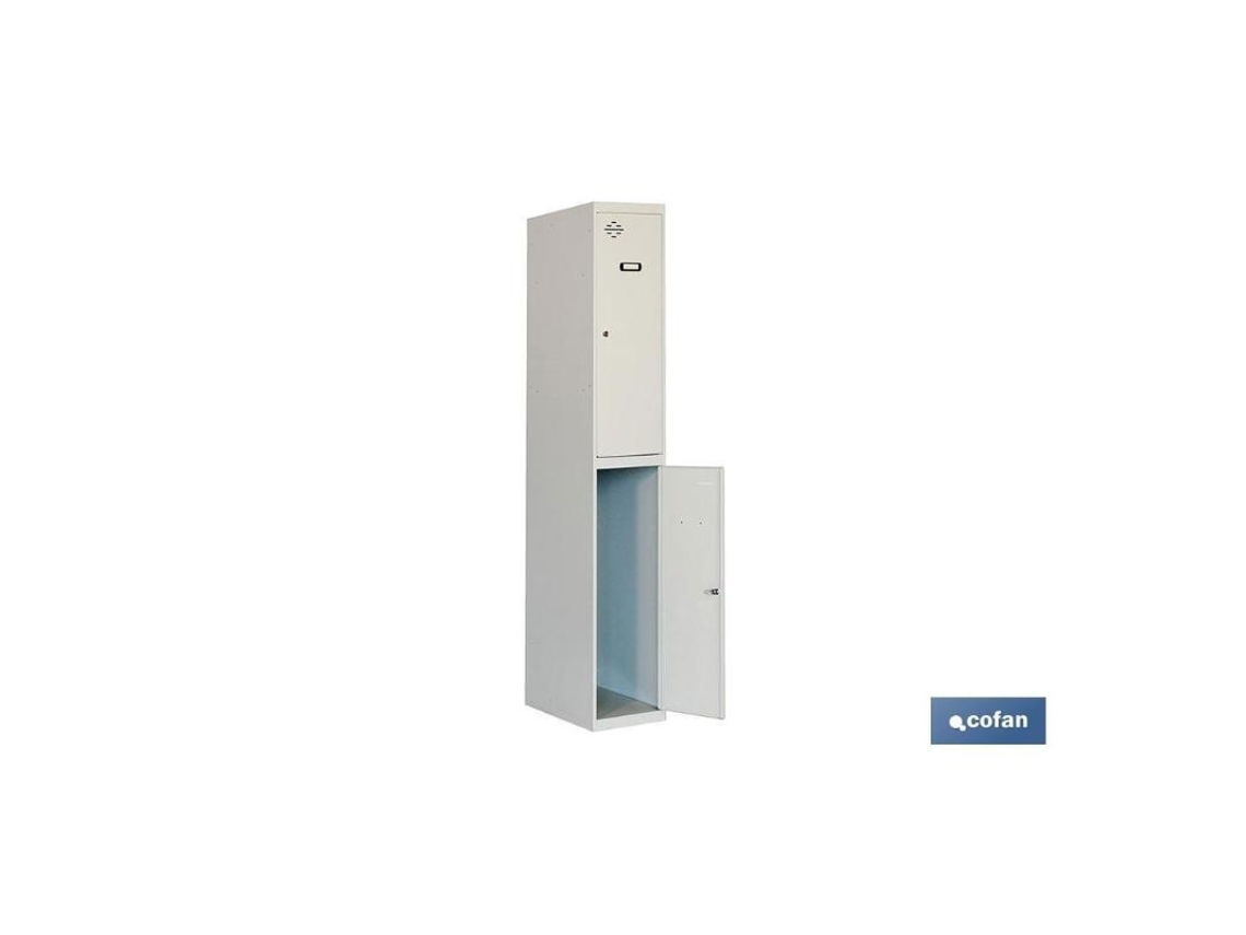 Taquilla Inicial 2 Puertas 1800 X 300 X 500 Mm Cofan