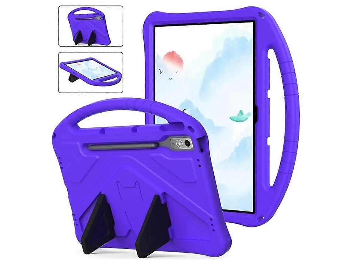 Capa Infantil Eva Com Suporte E Alça Para Lenovo Tab P12 Elysve