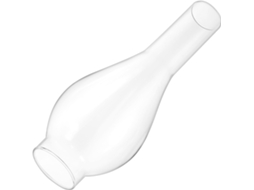 Lâmpada De Óleo Vintage Alta Em Vidro Transparente Para Querosene, Acessório De Reposição Para Interiores.