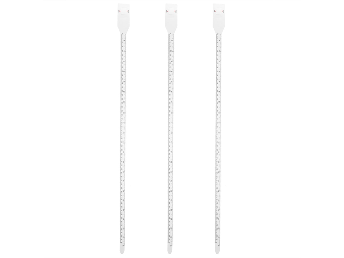 Fita Métrica Flexível Ganazono, Material Pp, Para Medir A Circunferência Da Cabeça E Do Braço, 60cm E 24 Polegadas