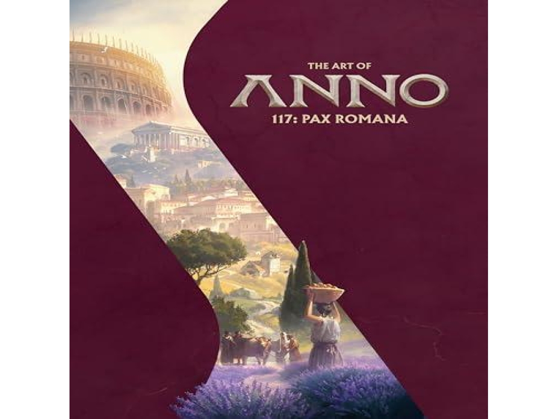 Livro Art of Anno 117 Pax Romana de Ubisoft (Inglês)