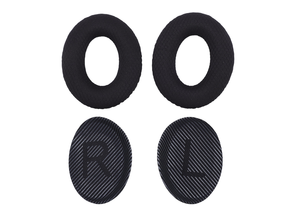 Oreleiras De Espuma De Memória Para Headset, Substituição Para Qc35 Qc25 Qc15 Qc2 Ae2, Preto
