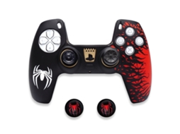 Capa Comando Para Ps5 Capa De Silicone Antiderrapante Para Controle De Videogame Com Capa Para Joystick (preta) Cuich