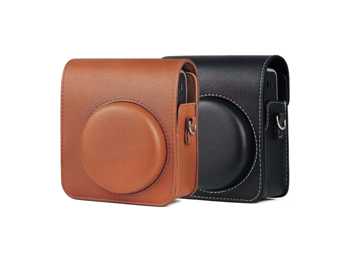 Bolsa De Proteção Para Câmera Instantânea Mini40 Marrom, Protetora Brilvibera