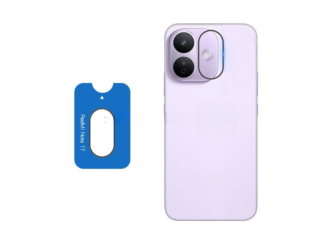 Película Protetora De Vidro Temperado Para Redmi Note 17 (5 Unidades)