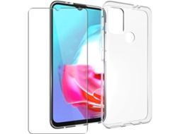 Película de Ecrã Coberto Proteção para Motorola Moto G20 HONGWE. Vidro Transparente