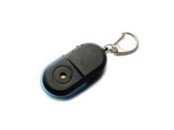 Chaveiro Localizador De Chaves Com Luz Led, Apito Sonoro E Alarme Anti-perda Para Identificar Membros Da Família (amarelo)