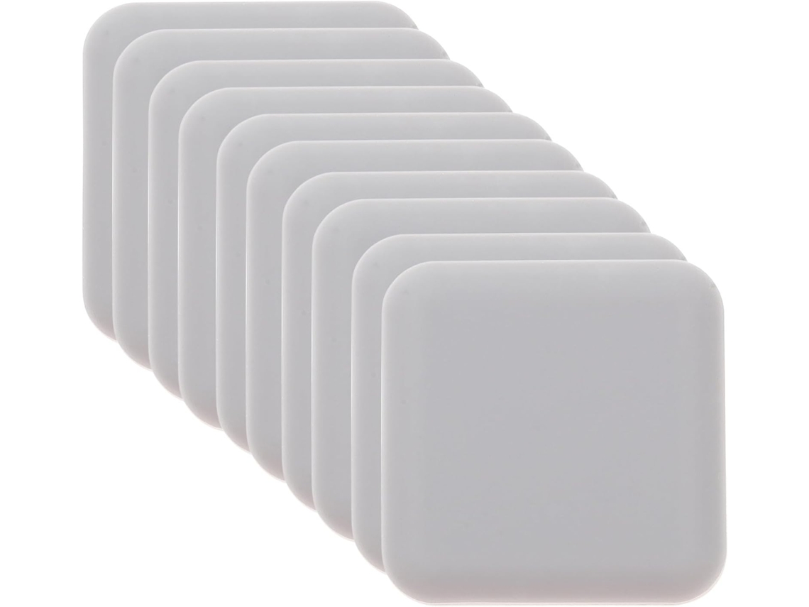 Conjunto De 10 Batentes Porta Arredondados Plástico Para Proteção Parede, Protetores De Batente Para Portas Que Protegem