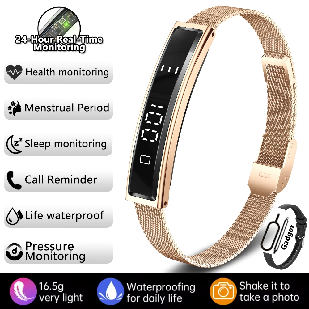 Smartwatch, Esportivo, Fitness, Resistente À Água, Monitoramento de Frequência Cardíaca e Sono MDUG (jinwang)