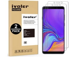 2x Película Vidro Temperado Samsung Galaxy A9 2018 HONGWE.