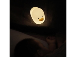 Luz noturna de silicone com sensor de toque para crianças, a bateria.