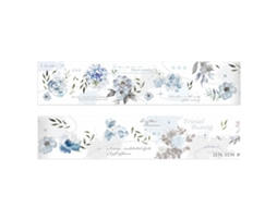Rollo De Pegatinas Decorativas De Flores Para Scrapbooking Album De Fotos Diario