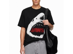 Rockinstone Jaws Movie Comin' For U Black Adult T-shirt Size:xxl