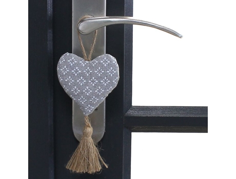 Decoração Para Maçaneta Impressa Branco 7x17,5 Cm Deco Stars