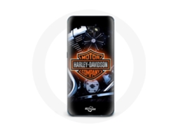 Capa para Samsung Galaxy A3 2017 Logotipo da Harley Davidson Motor Company