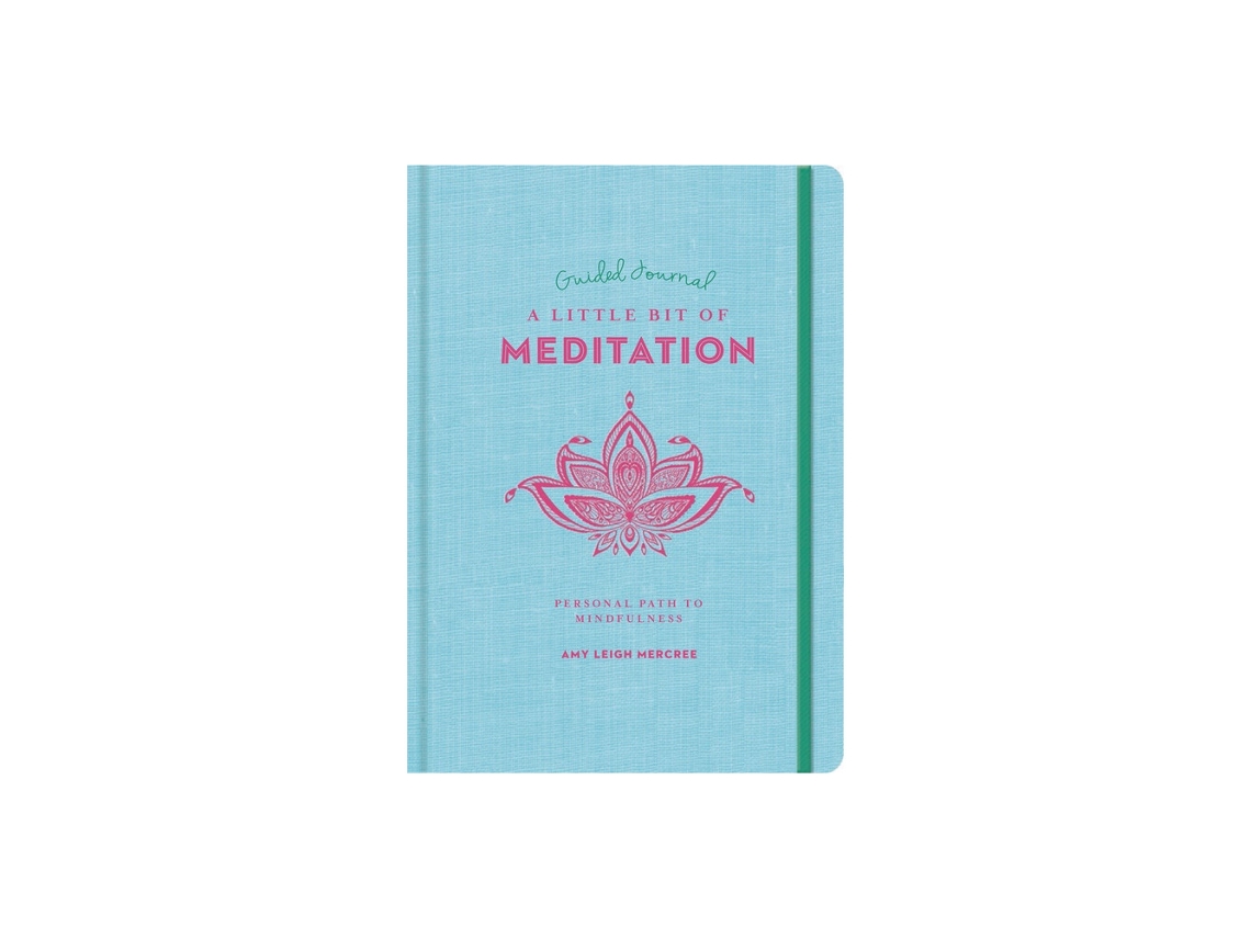 um Pequeno Diário Guiado de Meditação BRILVIBERA (capa Dura, Inglês)