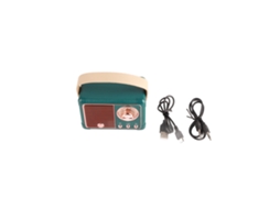 Coluna Bluetooth Sem Fio Portátil Retro LAXISCREED