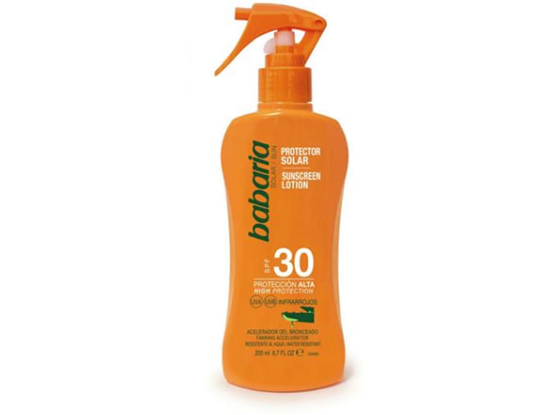 Babaria Spray Protector Solar Aloe F-30