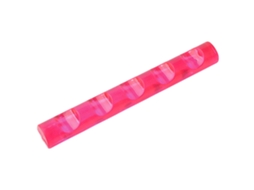 Suporte Para Pinceis E Lápis De Esmalte De Unhas Em Gel Plástico Ferramenta De Manicure Cor Vermelho Rosa