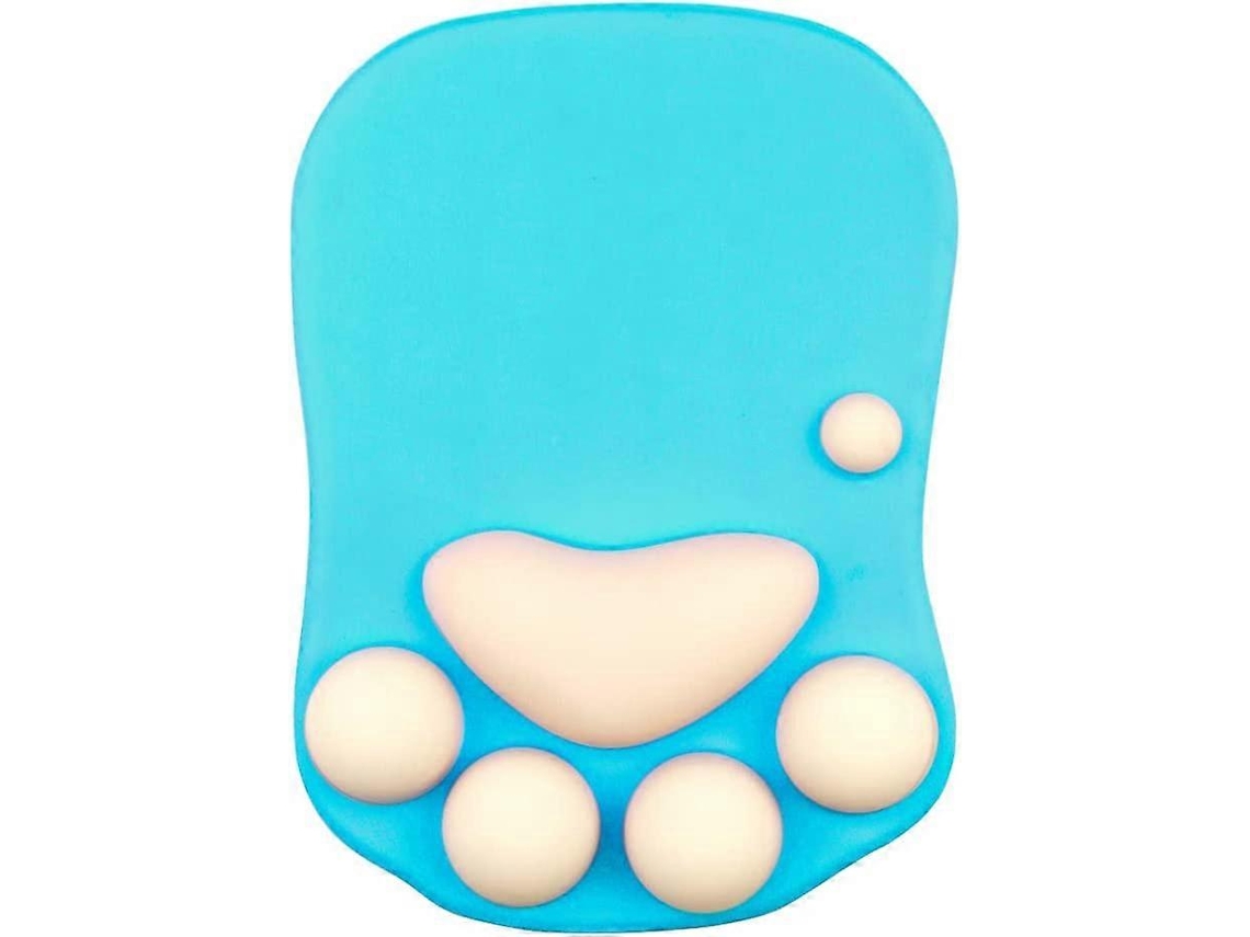 Mousepad Com Apoio Para O Pulso Em Gel De Sílica, Portátil, Ergonômico, Antiderrapante, Para Jogos. Olysi Shop