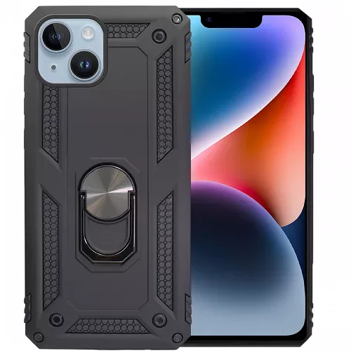 Capa para iPhone 14 Alumínio Preto