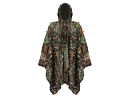 Poncho Impermeável Camuflagem 3D com Capuz | S/MARCA