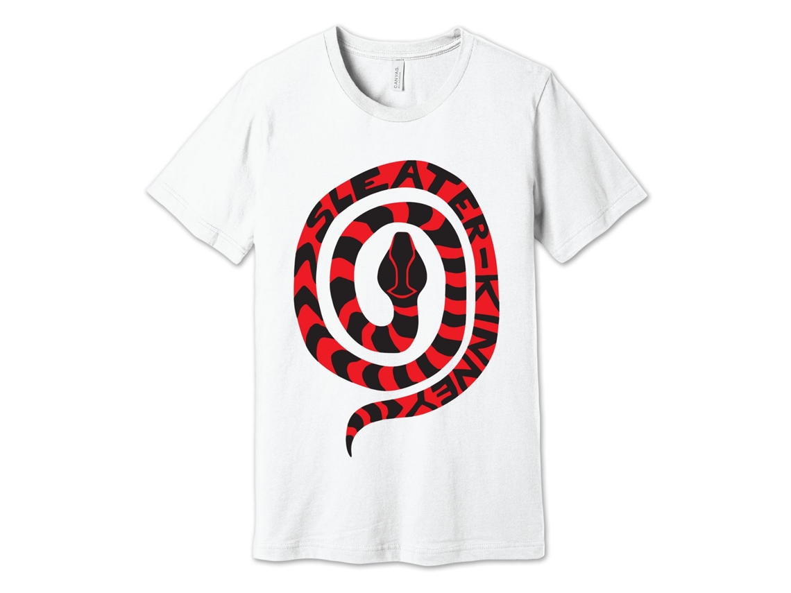 Sleater kinney Snake White T shirt ROCKINSTONE Unisex Adults Best Sellers Size:l