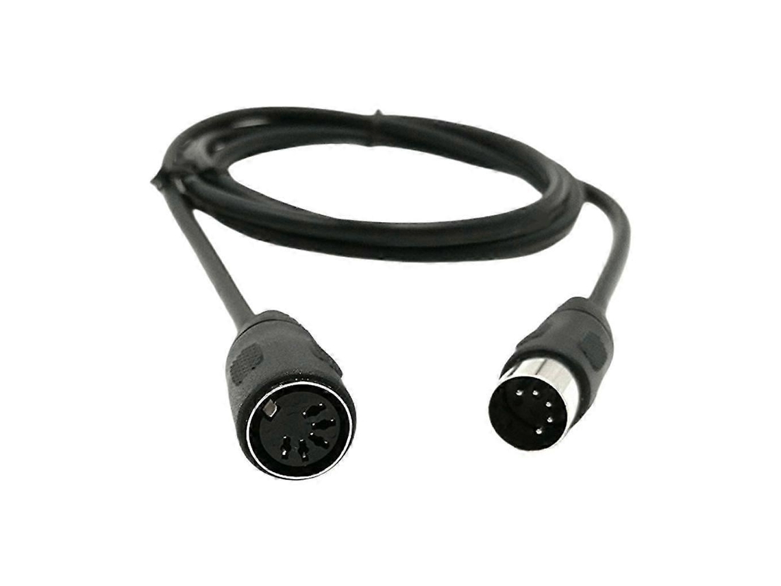 Cabo Lurelia Midi Din de 5 pinos, para teclados, pianos e sintetizadores, guitarra e baixo.