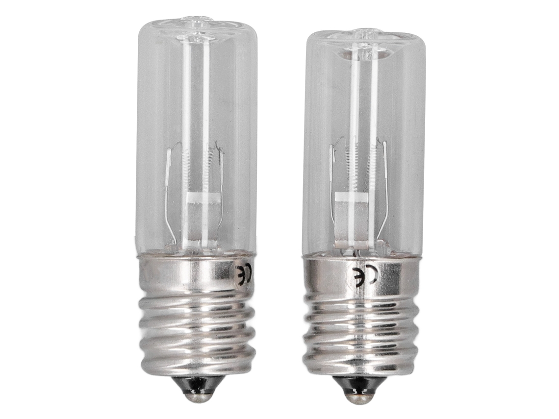 2026 2 Peças de Lâmpada Uvc E17 10v 3w para Refrigerador com Desinfecção e Desodorização