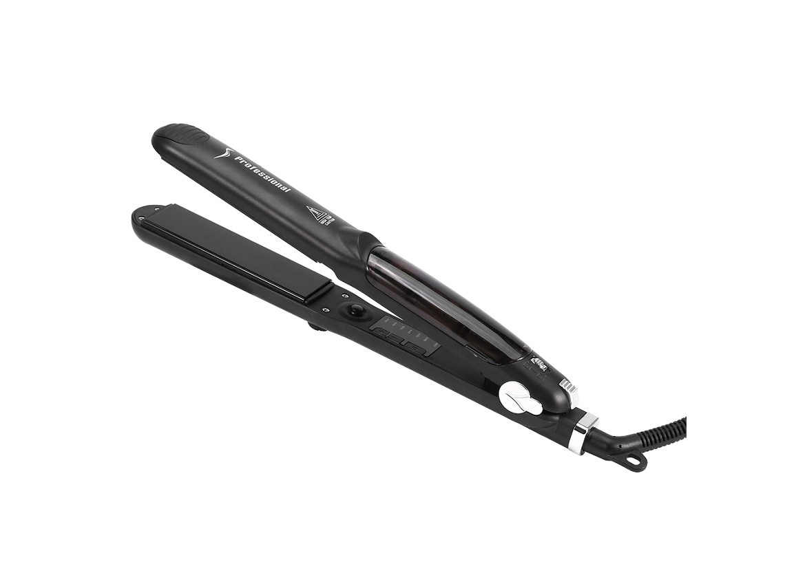 2026 plancha de Cabelo a Vapor com Placa de Cerâmica Esmaltada para Alisar e Ondular