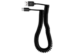 Cabo De Dados E Carregamento Usb C/type C 3.1 Para Usb 2.0 Com Mola, Comprimento Do Cabo 3 M Nostalgia88
