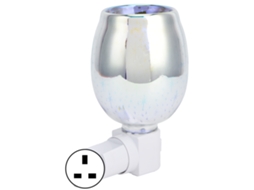 Aquecedor de Cera Elétrico 3d Sem Fumaça para Velas Aromáticas CHABERLU