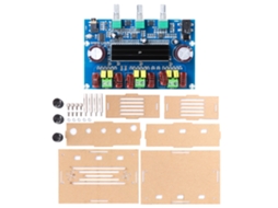Placa Amplificador Potência Bluetooth5.0 Módulo Digital 2.1 Dc 12‑24v S/MARCA