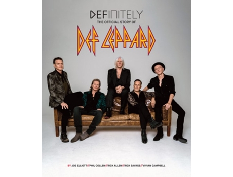 Livro Definitely The Official Story of Def Leppard de Leppard Def (Inglês - Capa Dura)