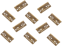 Conjunto De 10 Dobradiças Planas Ocultas Para Portas Armários, Em