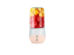 Espremedor Elétrico Portátil, Liquidificador, Mini Espremedor De Frutas, 300ml Branco Misturado SUNNY SPACES (com Pó)