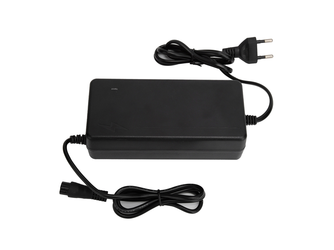 Adaptador de Carga para Bateria de Lítio 54.6v/2a 3 pin 12mm para Veículos Elétricos