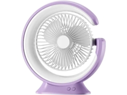 Usb Portátil Ventilador Mesa 1200m para Uso Doméstico e Externo