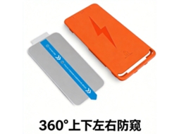 Adesivo Flash Para Armazenamento Livre De Poeira + Protetor De Tela Com Privacidade De 360° + Sem Borda Preta, Para Iphone 13 Pro Max/14 Plus