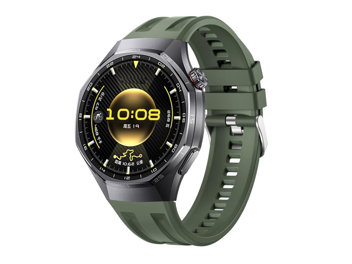 Bracelete para Huawei Watch Gt 6 Pro XIAOMOYU em silicone cor sólida com conexão dupla ranhura azul céu